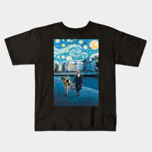 Starry night Kids T-Shirt